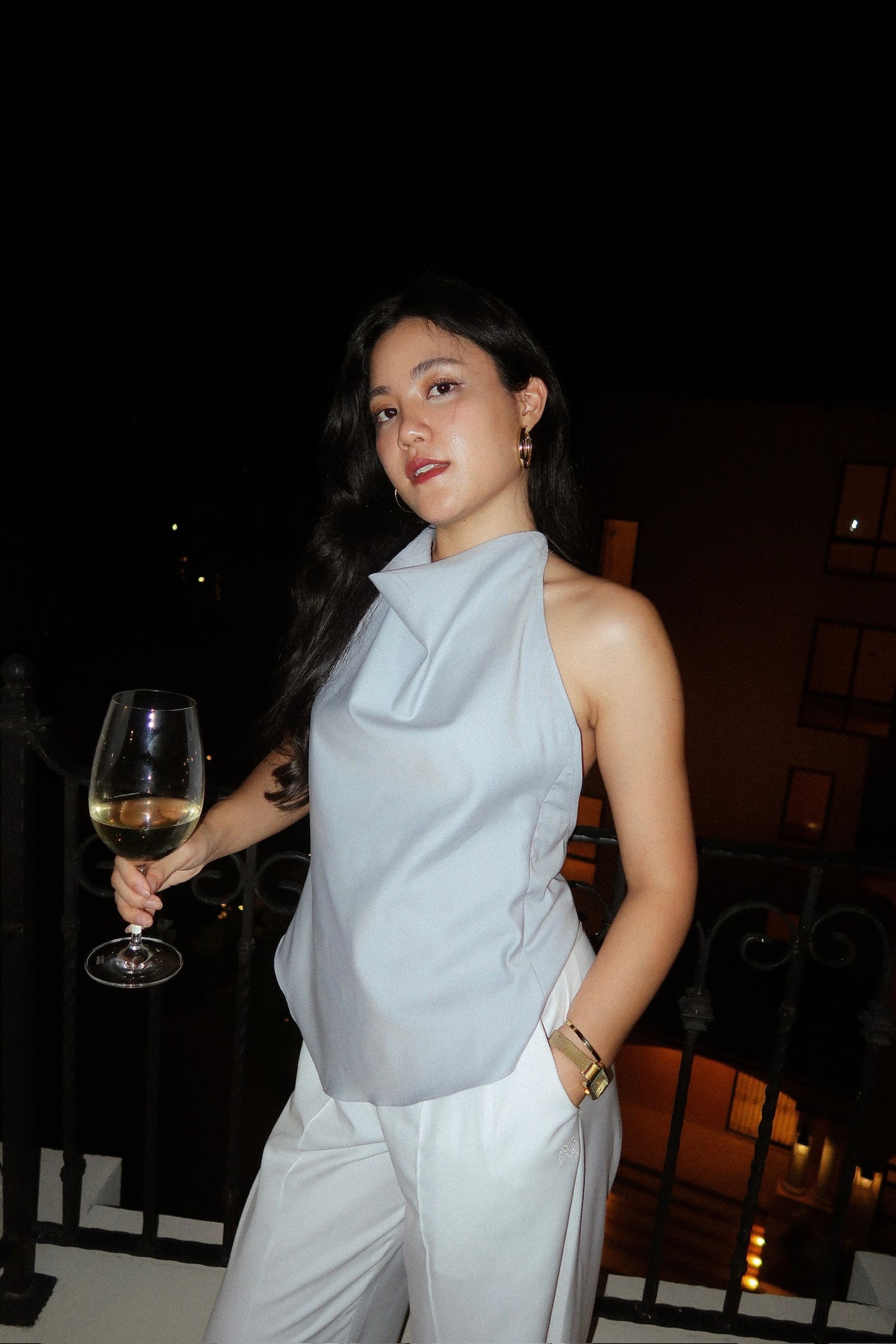 COWL NECK TANK