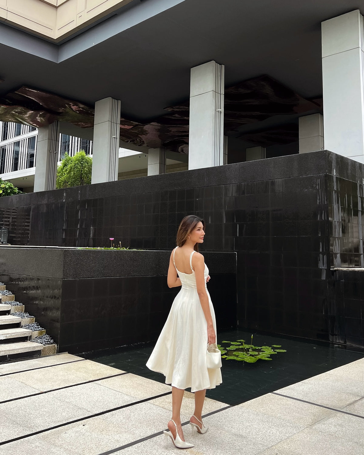Spotted k. @fusefeuy looking stunning in Amélie dress 🤍#rvameliedress