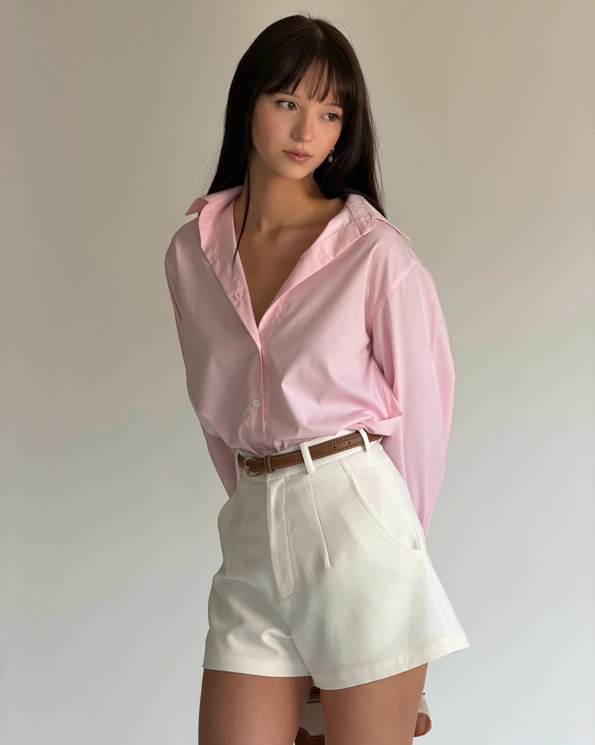 Pink, but make it grown up. A fresh pop of color that brings a little more fun to your everyday wardrobe. Pair it wit...