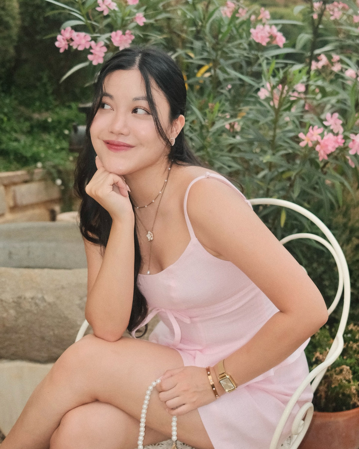 Amélie set in peonies 🌸〰️ Amélie top 1,890.-〰️ Amélie skirt 1,590.-#rvamelietop #rvamelieskirt