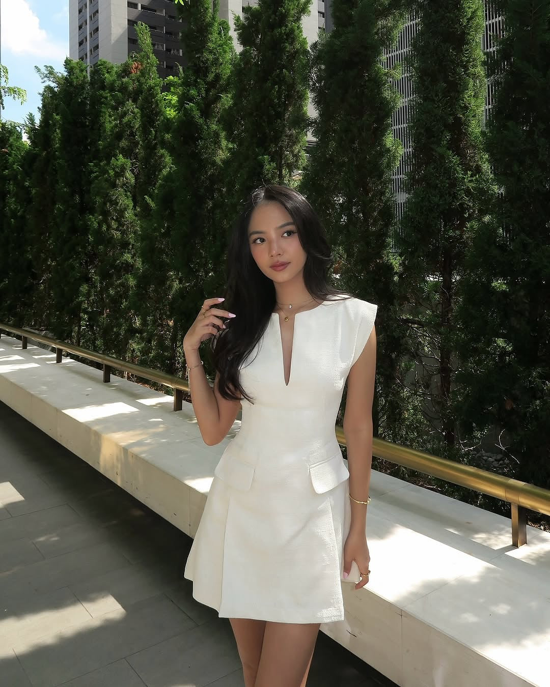 Spotted k. @nurseknt looking stunning in Blair mini dress (2,890.-)#rvblairminidress