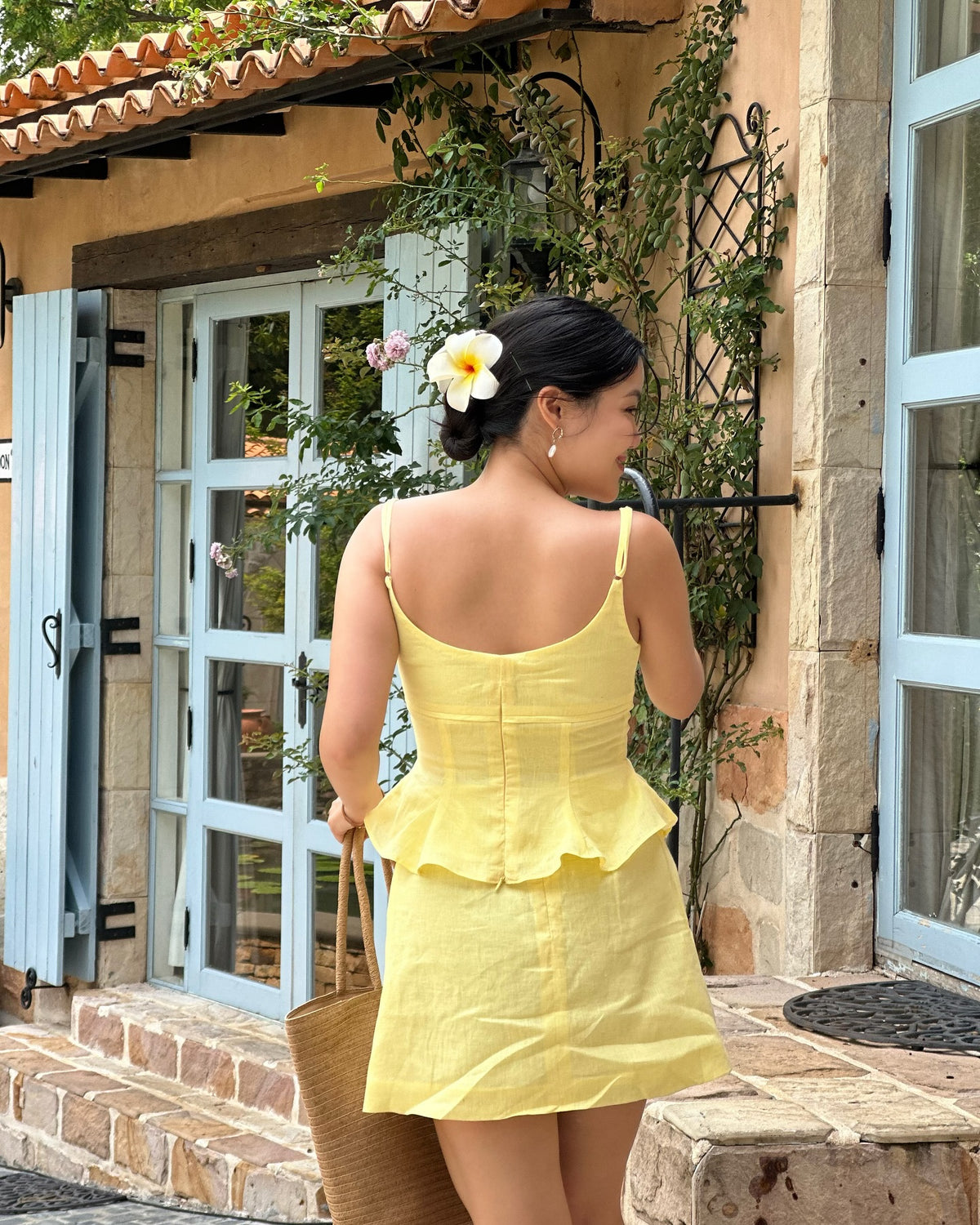 Shade of summer 🍋〰️ Amelie top 2,490.-〰️ Amelie skirt 1,890.-#rvamelietop #rvamelieskirt