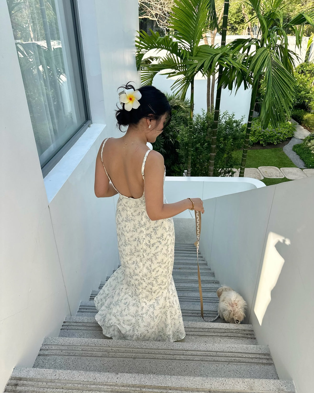 Wildflower Maxi Dress in blue 🦋〰️ Price: 2,990.-〰️ Size:Xs - bust 31; waist 25; hips 36S - bust 33; waist 27; hips 38...