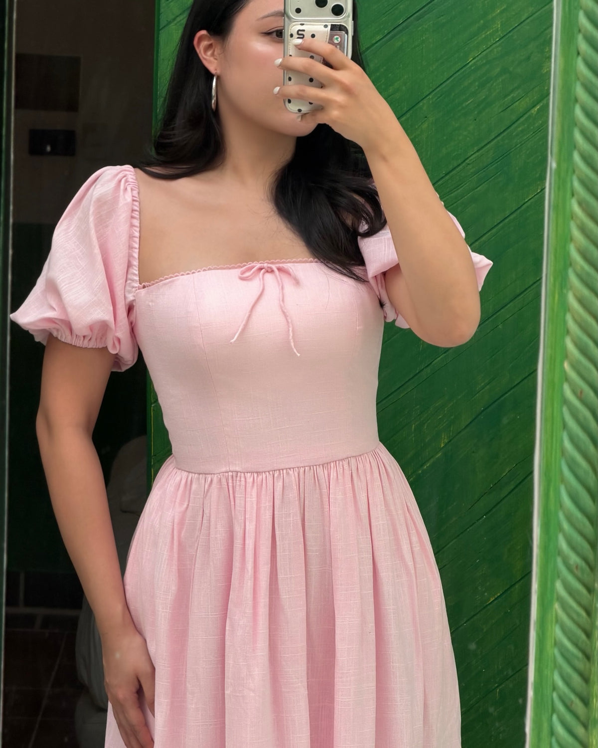 Sophie Maxi Dress in pink 🌸Available for preorder tomorrow via line @ravii.bkk at 1pm #rvsophiemaxidress