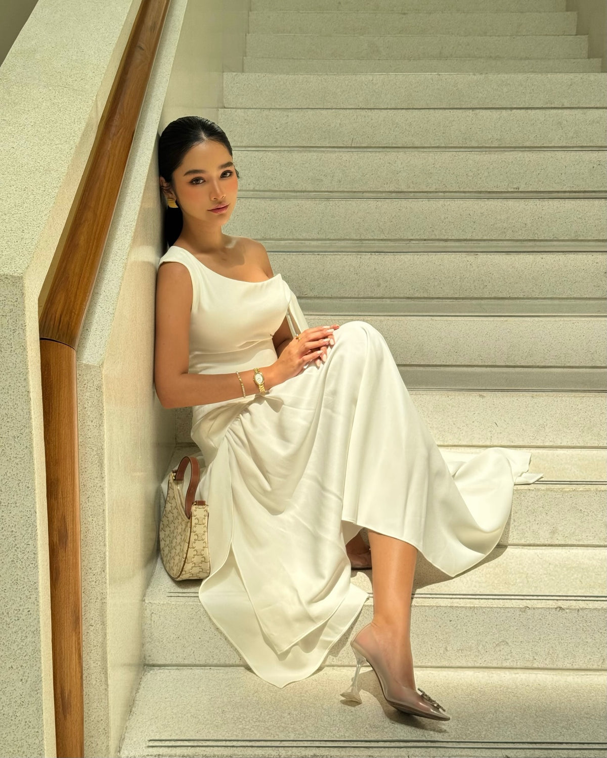 Spotted k. @pingvibes looking stunning in Noelle set@🤍#rvnoelletop #rvnoelleskirt