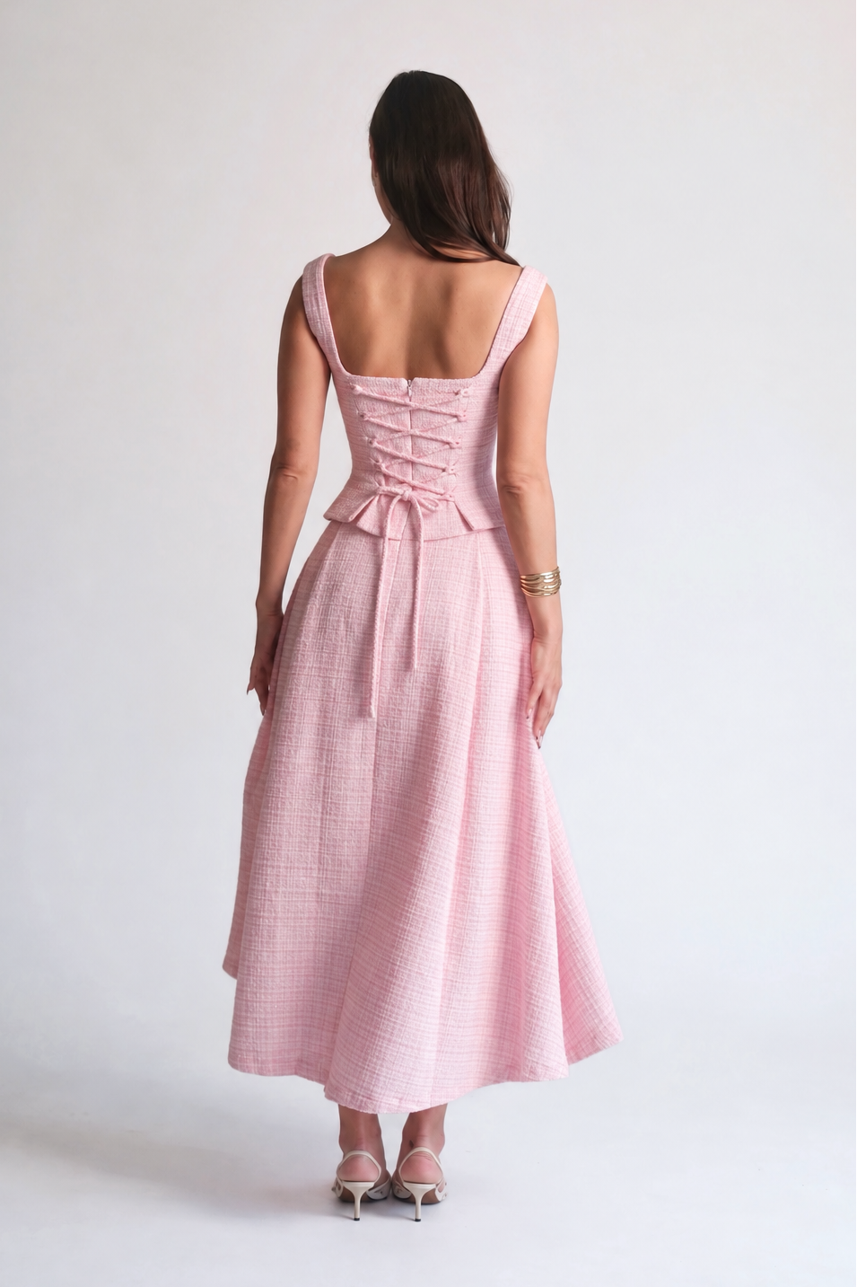 Delphine Corset Top Pink