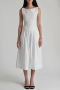 Lady Set - Boat Neck Top & Skirt