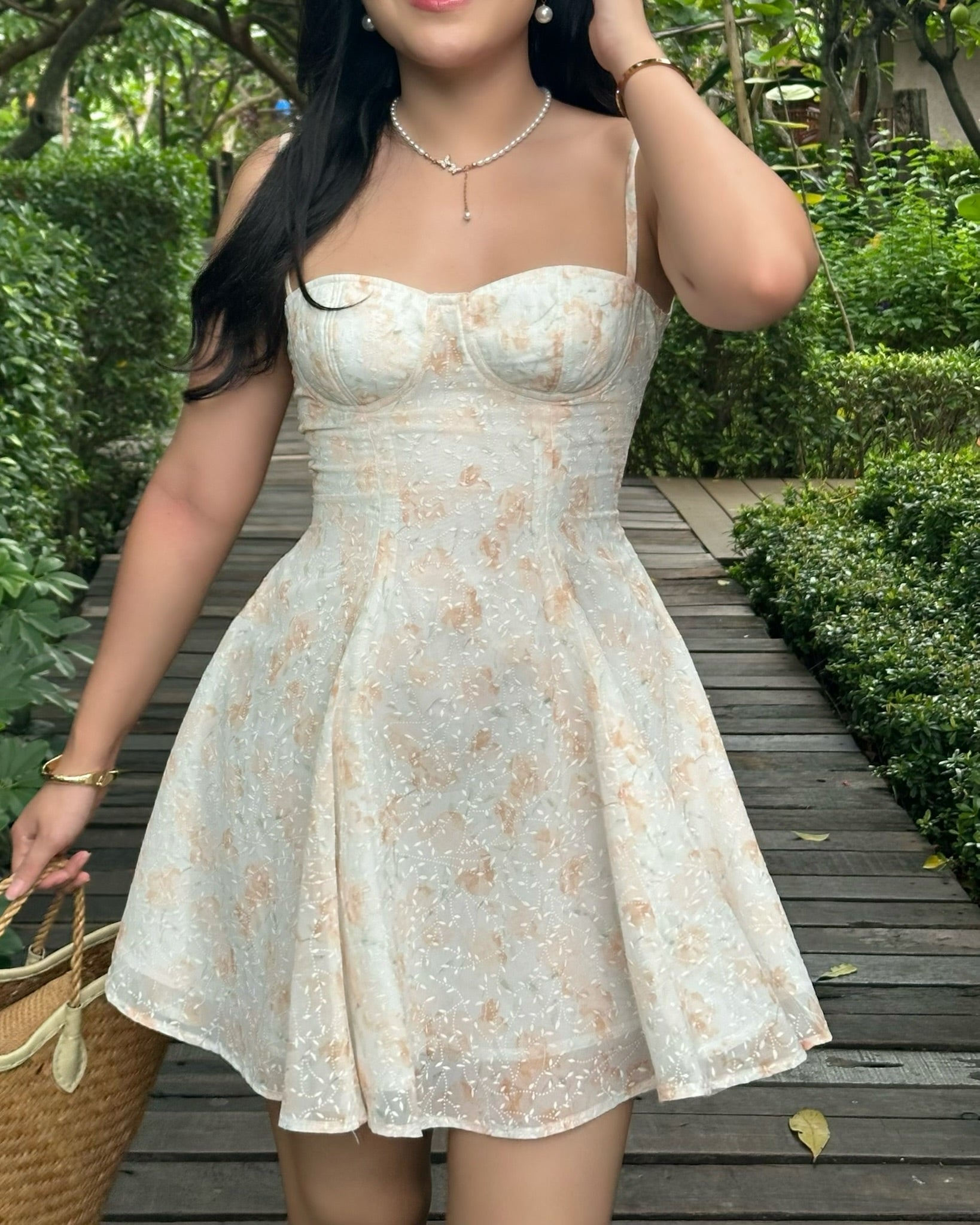 [Pre-Order] Celeste Bust Cup Mini Dress