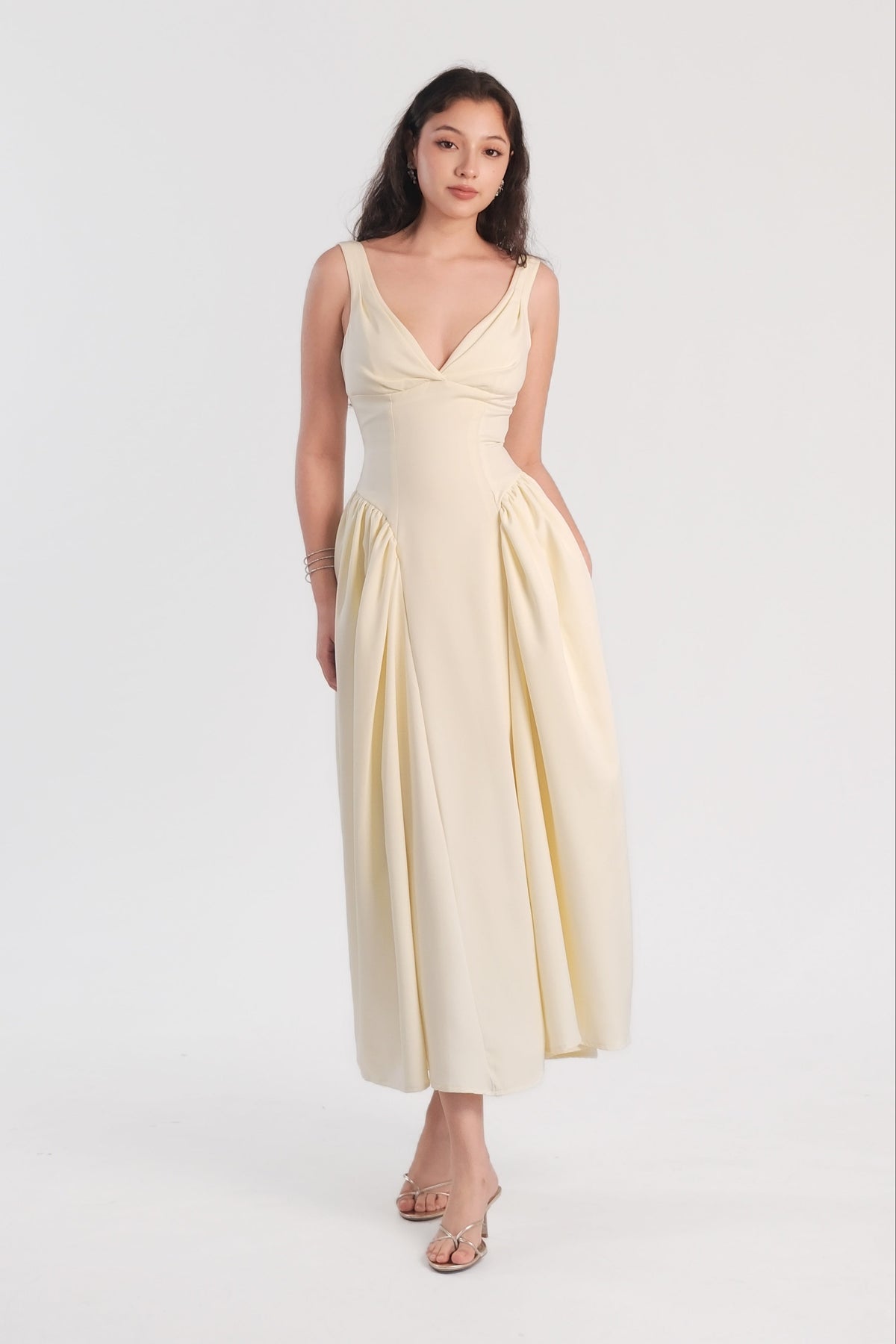 Vivienne Maxi Dress Cream