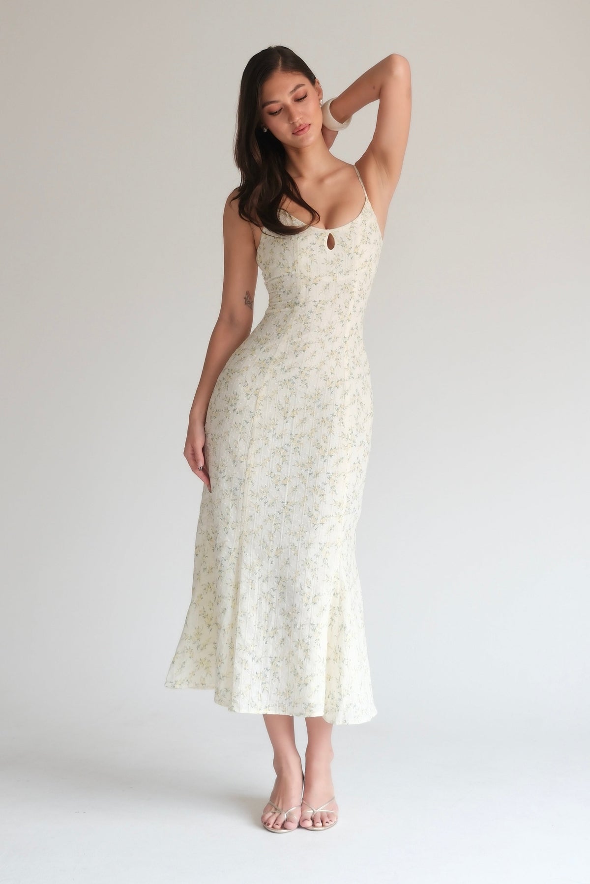 Wildflower Maxi Dress Yellow