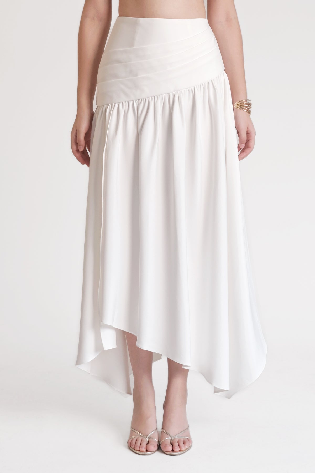 Noelle Skirt White