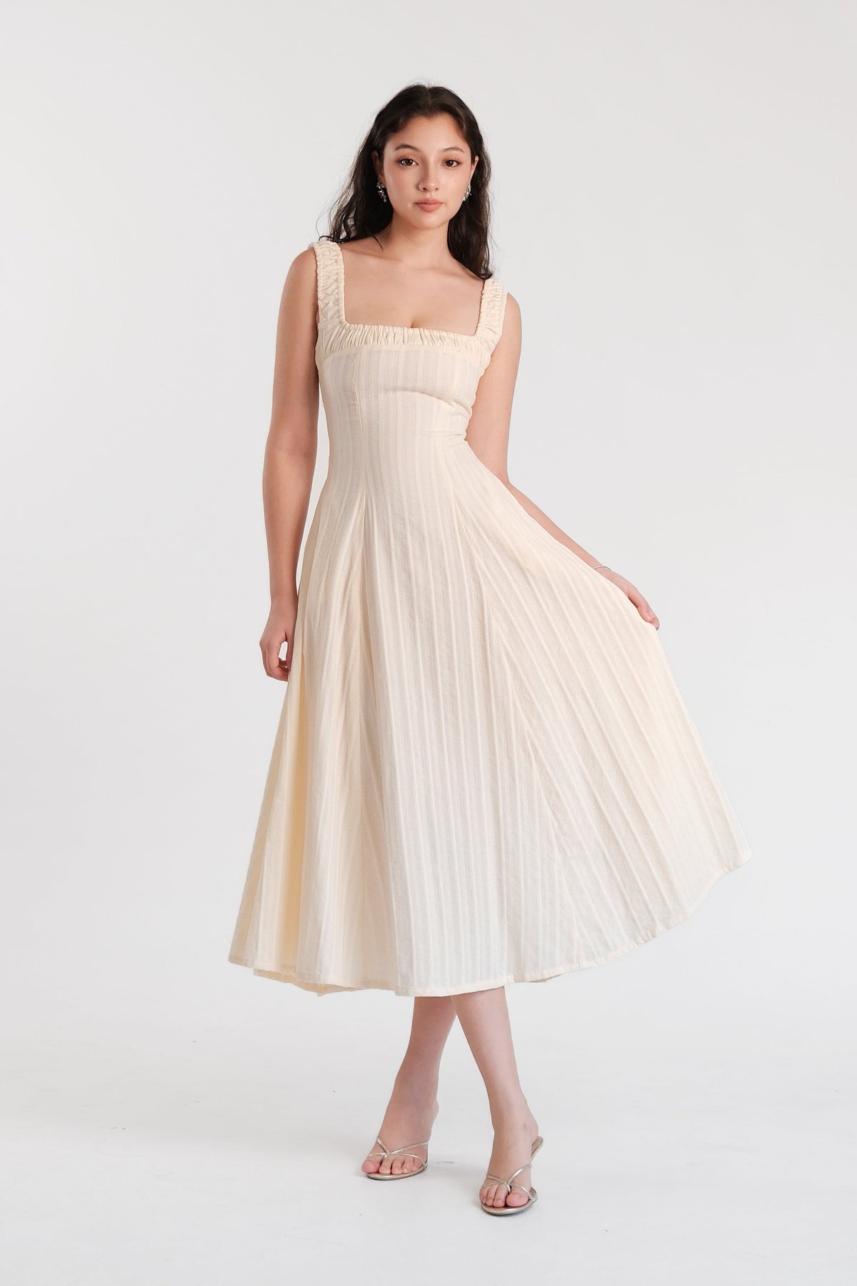 Solene Maxi Dress Cream