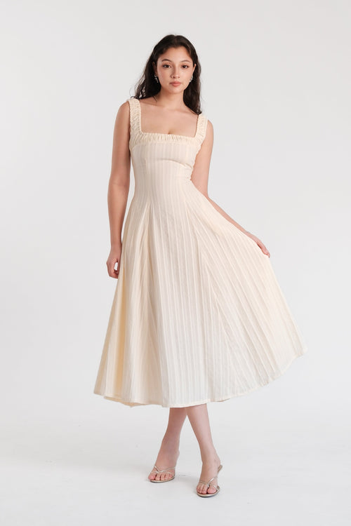Solene Maxi Dress Cream