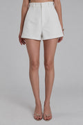 High Waisted Shorts Off-White