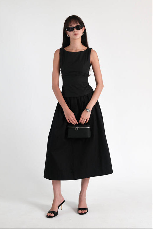 Lady Classic Skirt Black (Cotton)