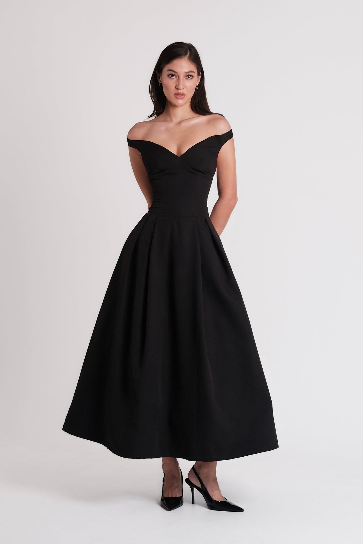 Claudia Maxi Dress Black
