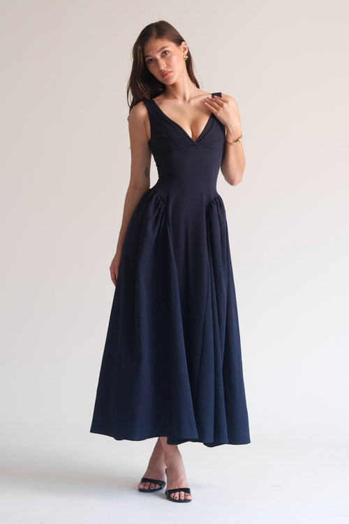 Vivienne Maxi Dress Navy