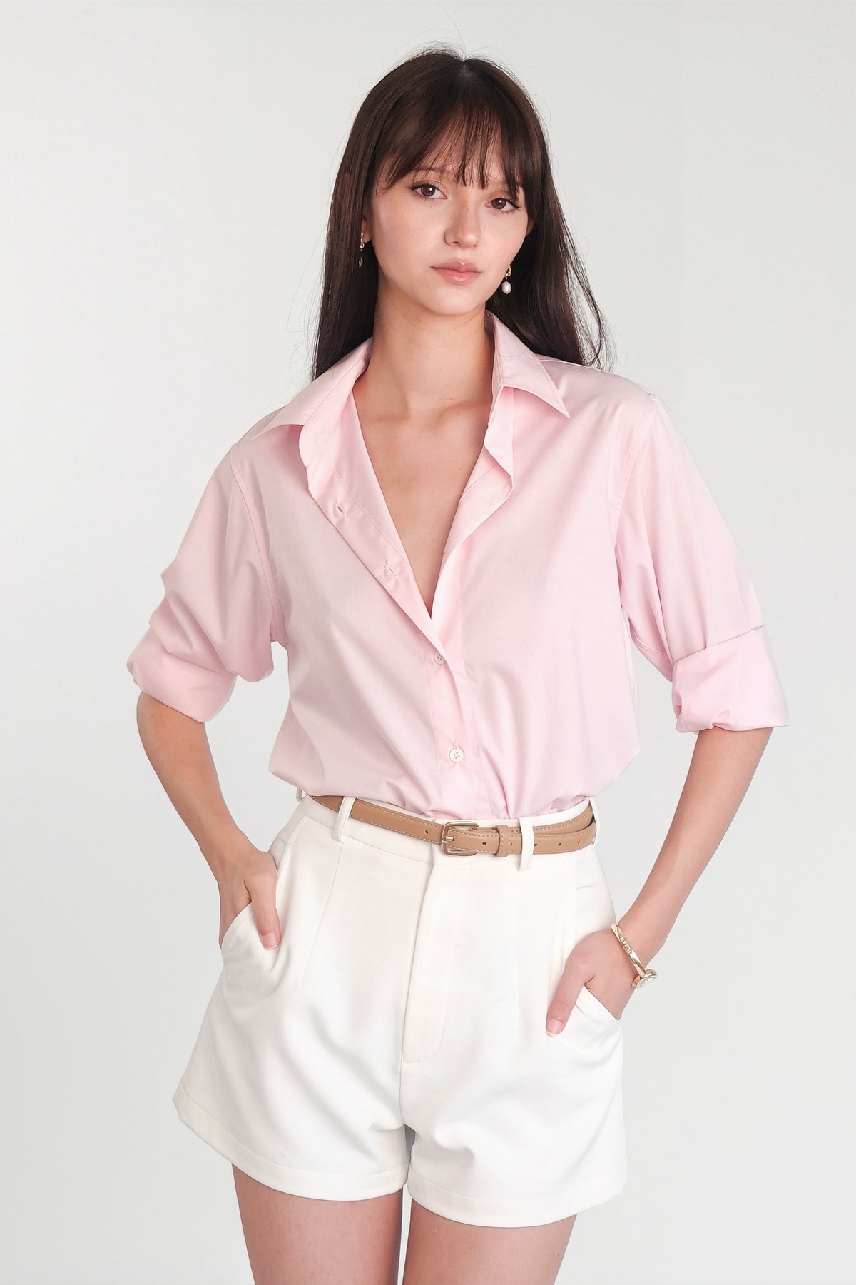 Cotton Shirt Pink