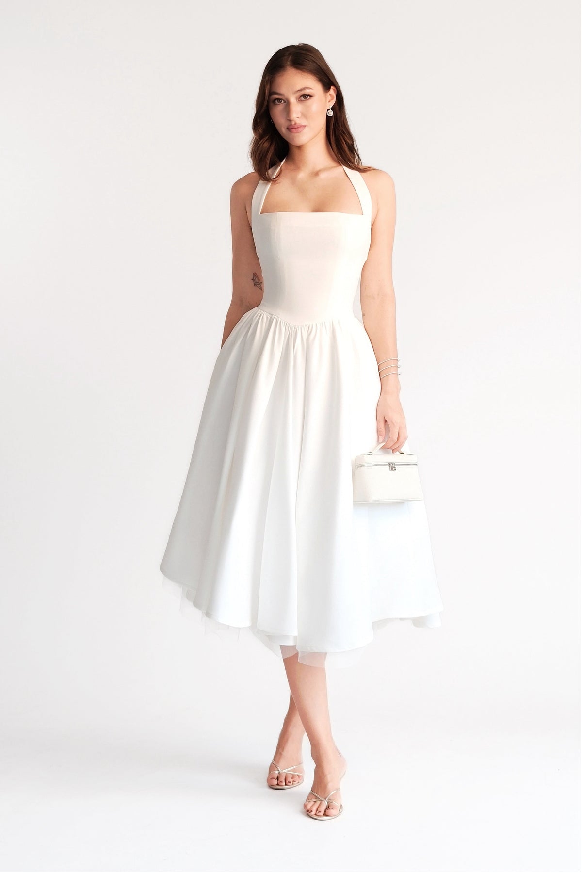 Elodie Maxi Dress White