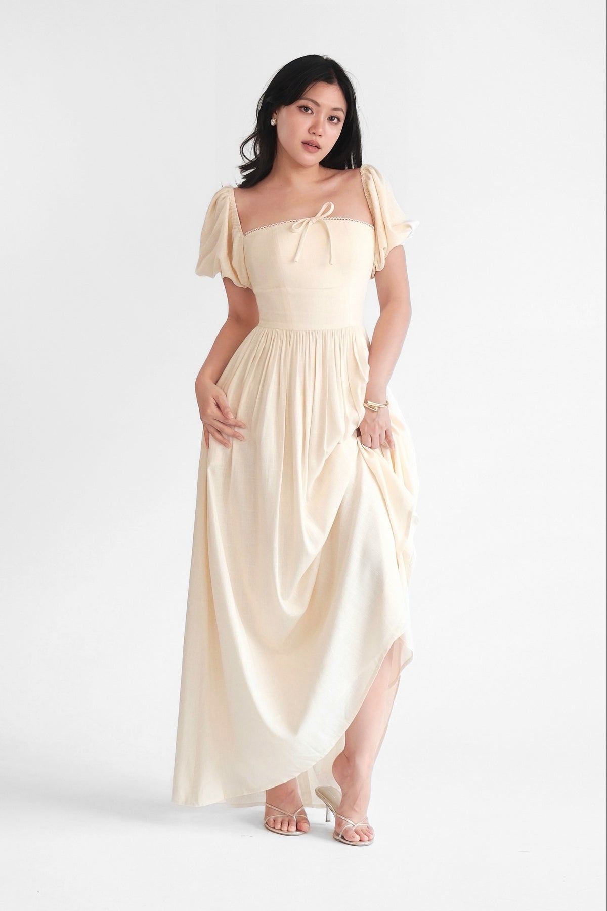 Sophie Maxi Dress Cream