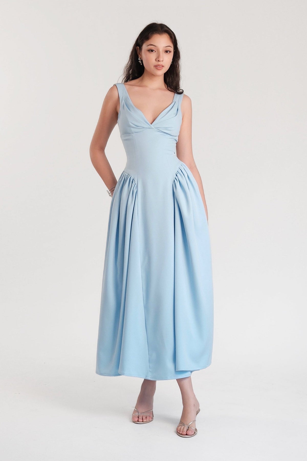 Vivienne Maxi Dress Blue