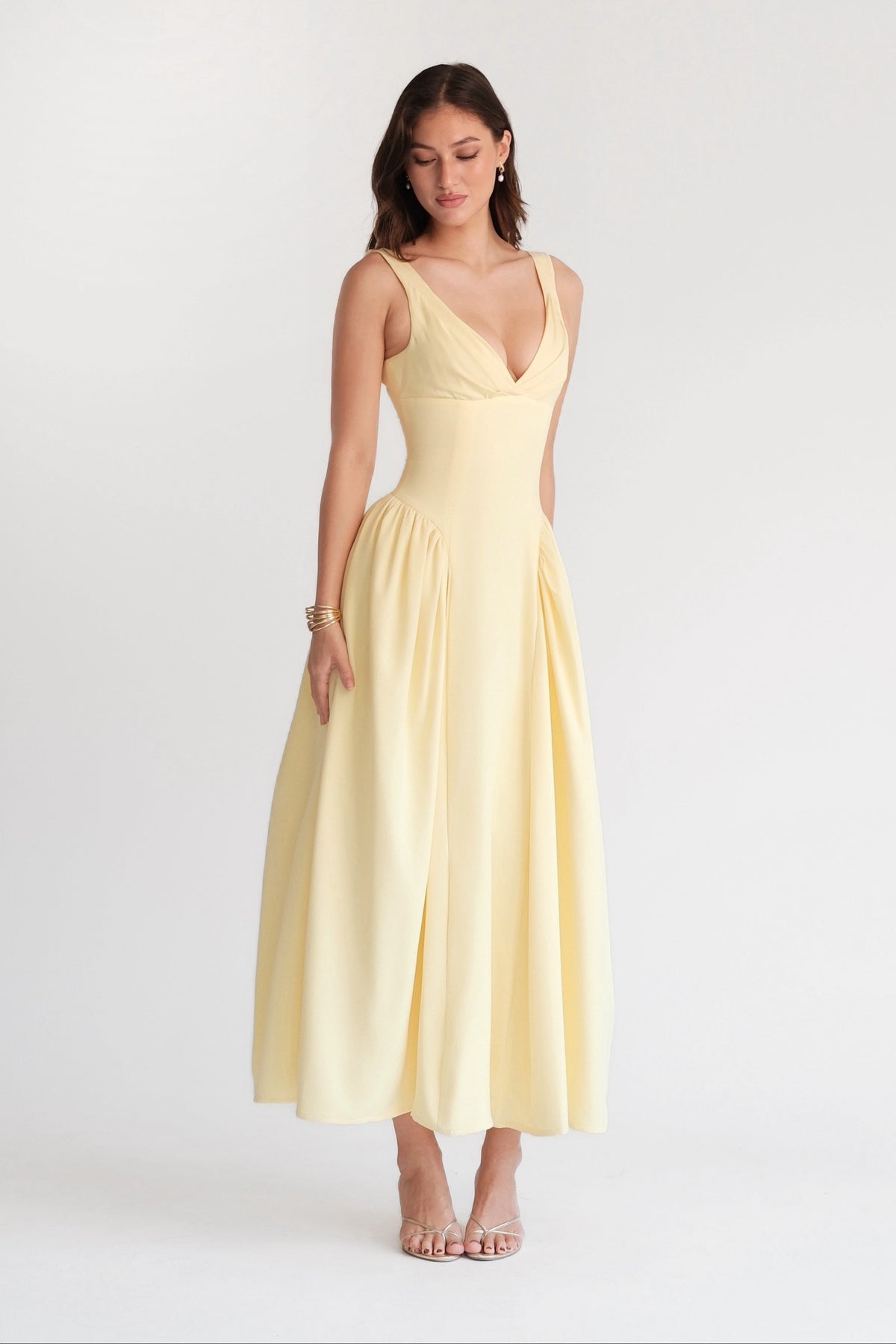 Vivienne Maxi Dress Yellow