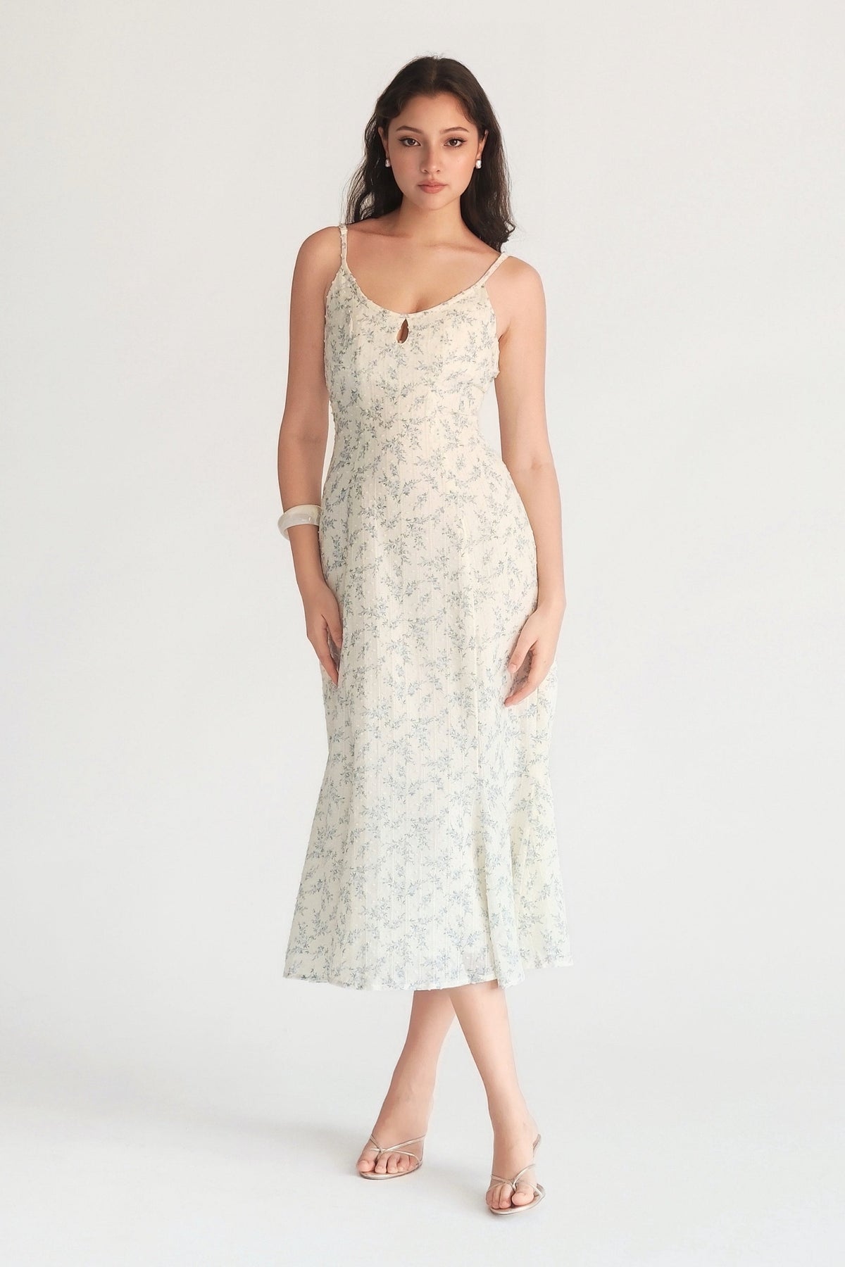 Wildflower Maxi Dress Blue
