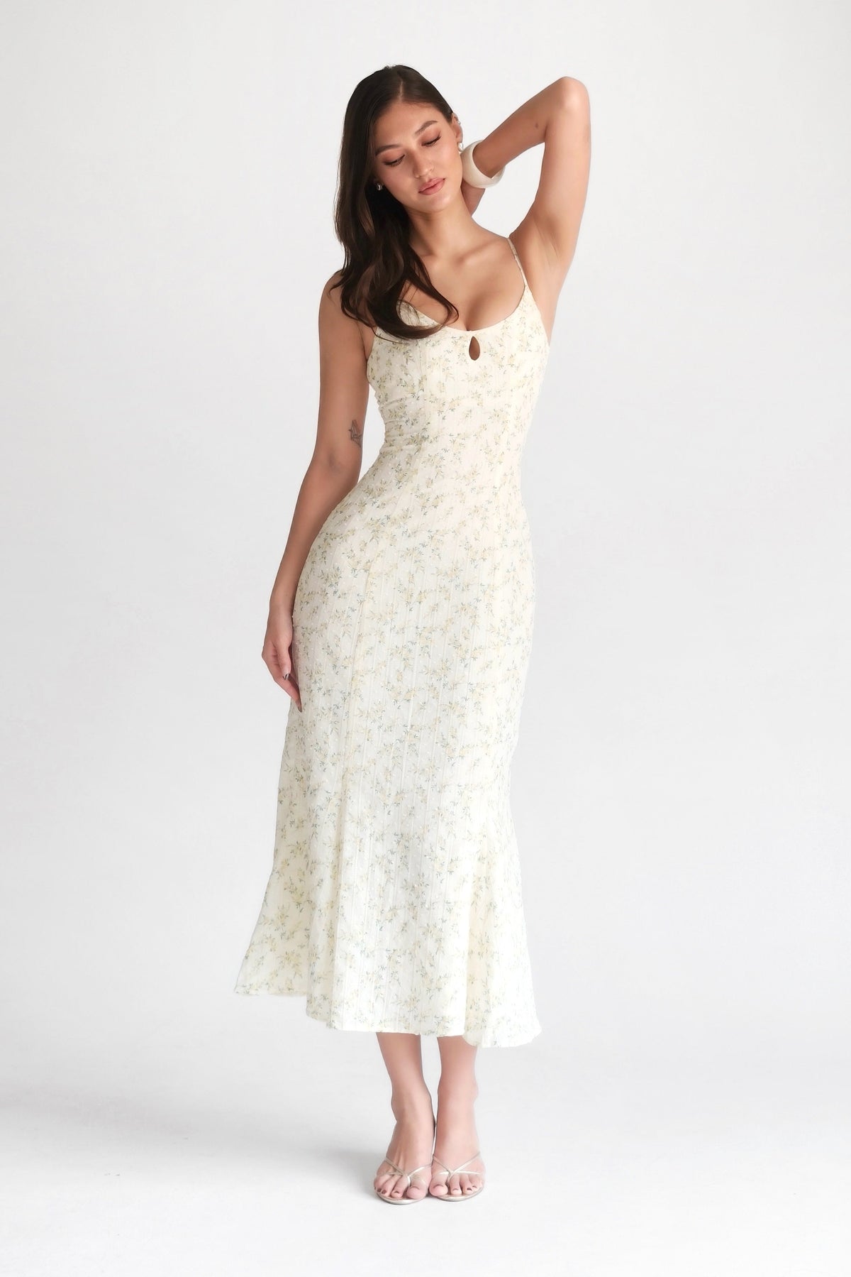 Wildflower Maxi Dress Yellow