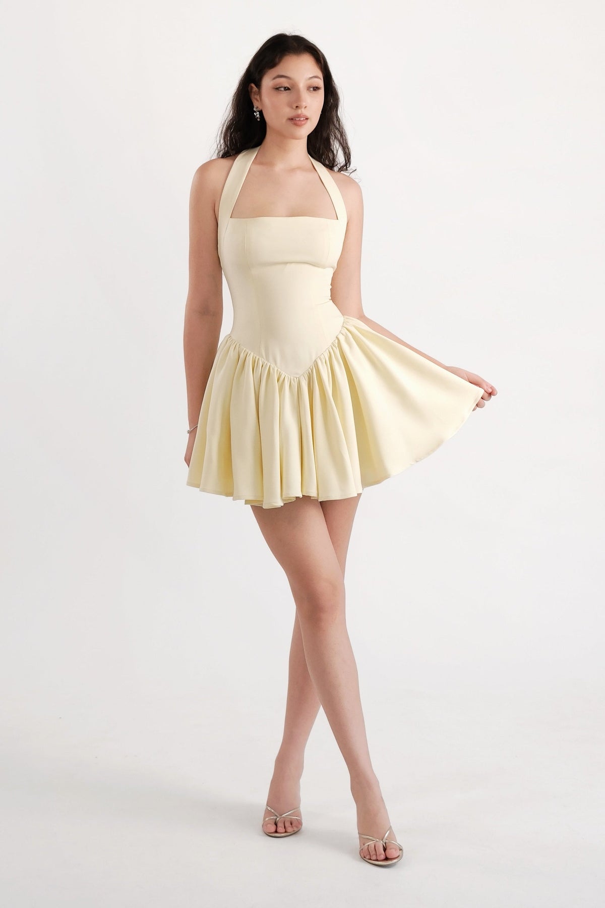 Elodie Mini Dress Cream