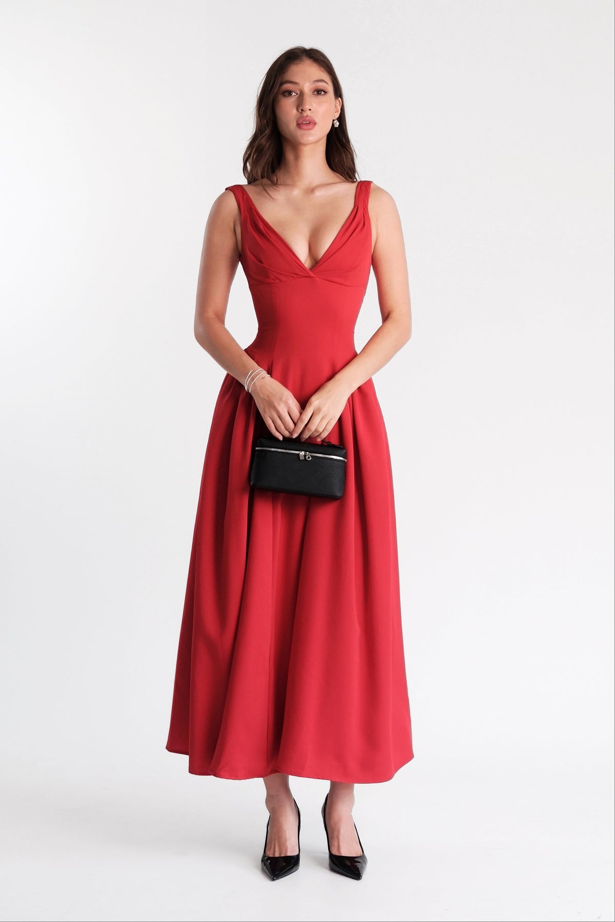 Vivienne Maxi Dress Red