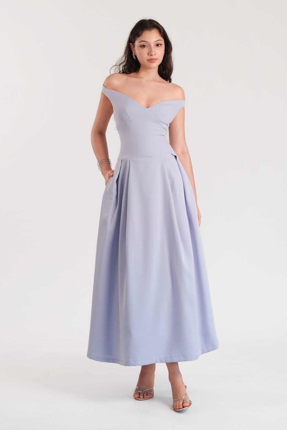 Claudia Maxi Dress Purple