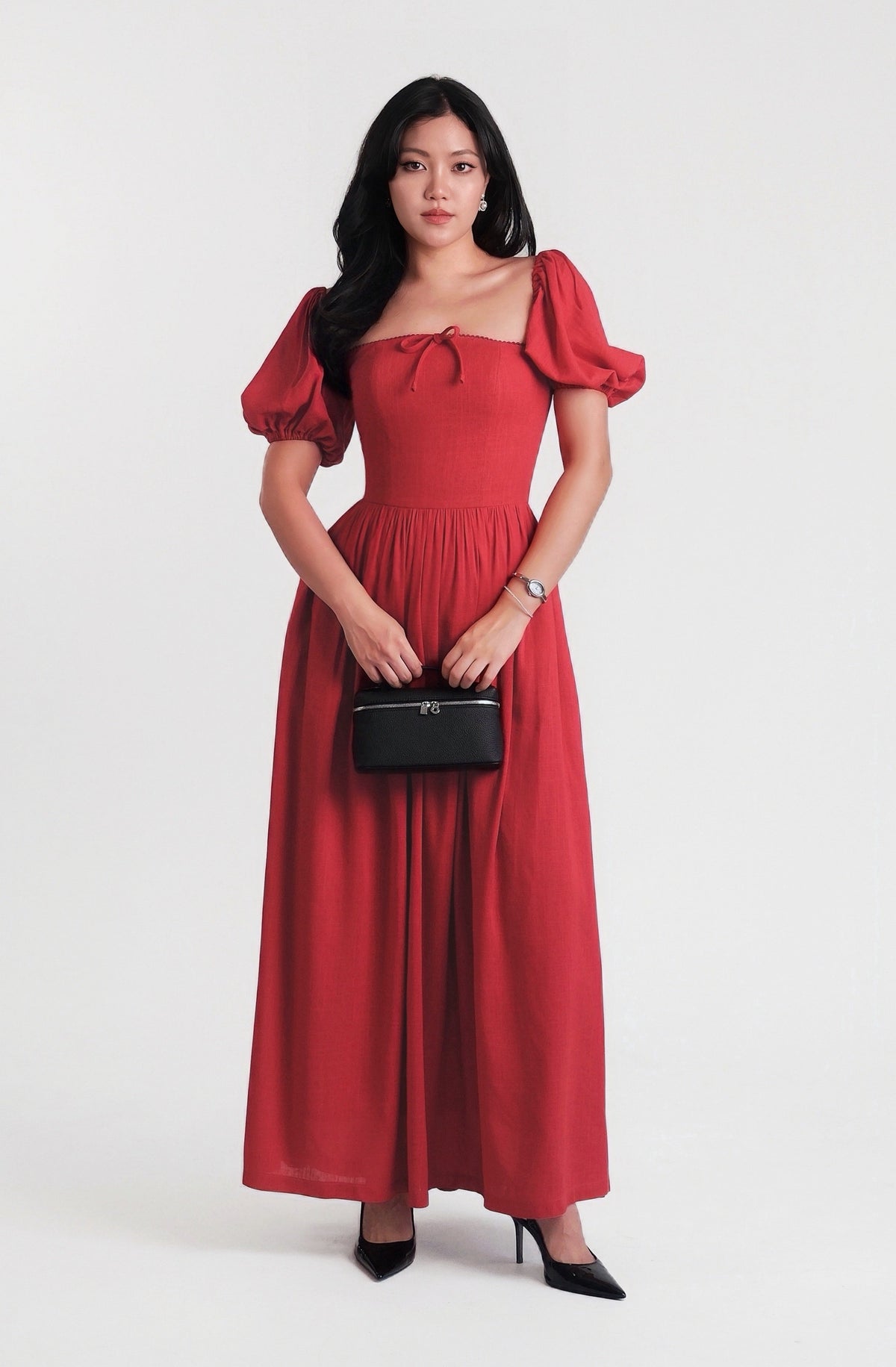 Sophie Maxi Dress Red