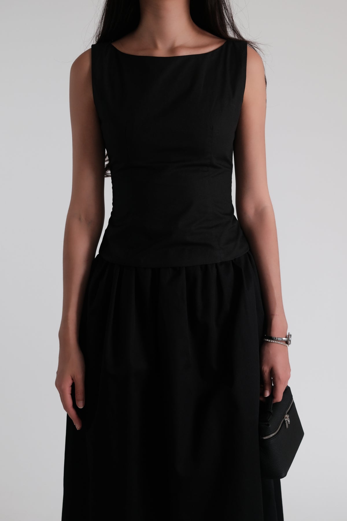 Lady Set - Boat Neck Top & Skirt