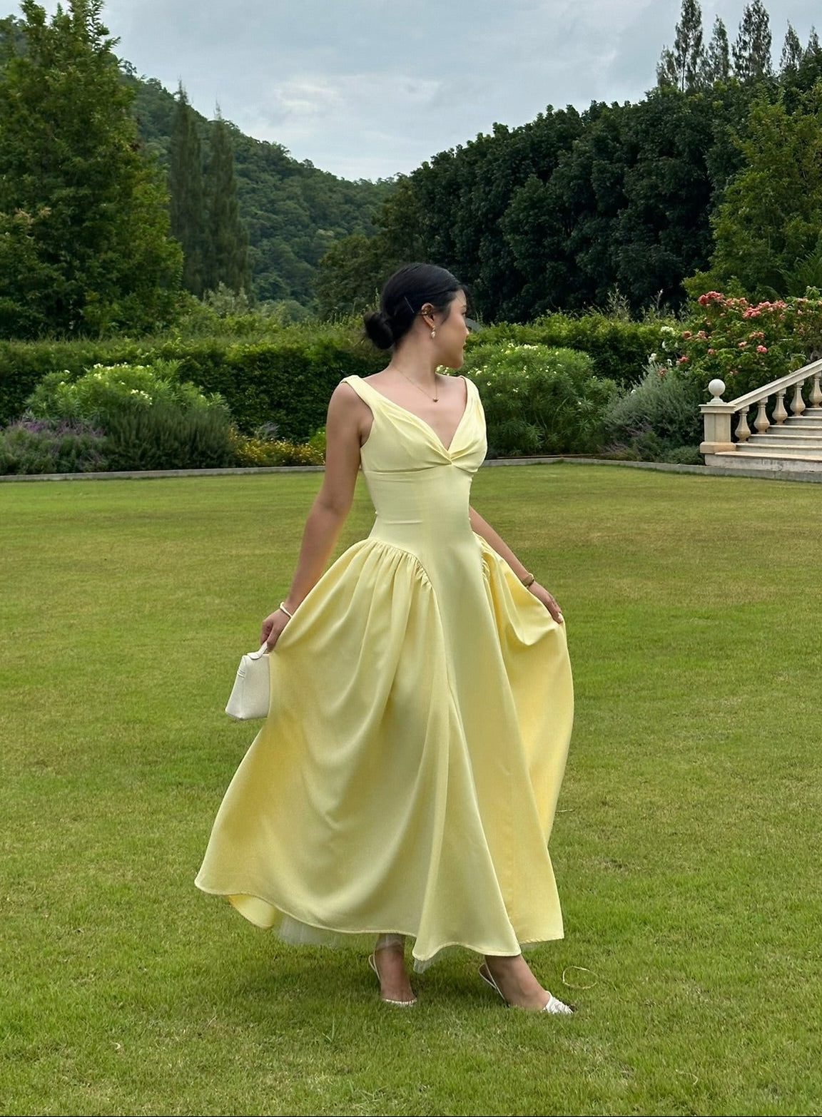 Vivienne Maxi Dress Yellow