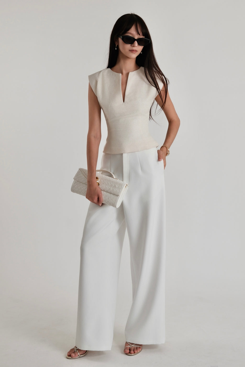 Midnight Trousers Off-White