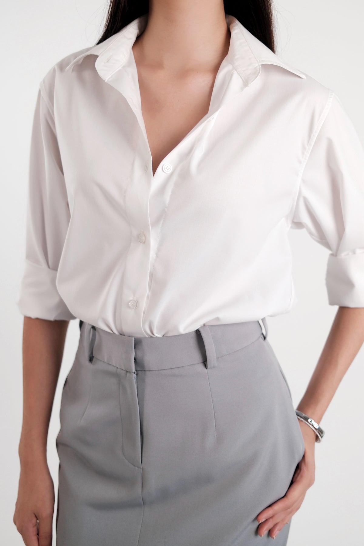 Cotton Shirt White