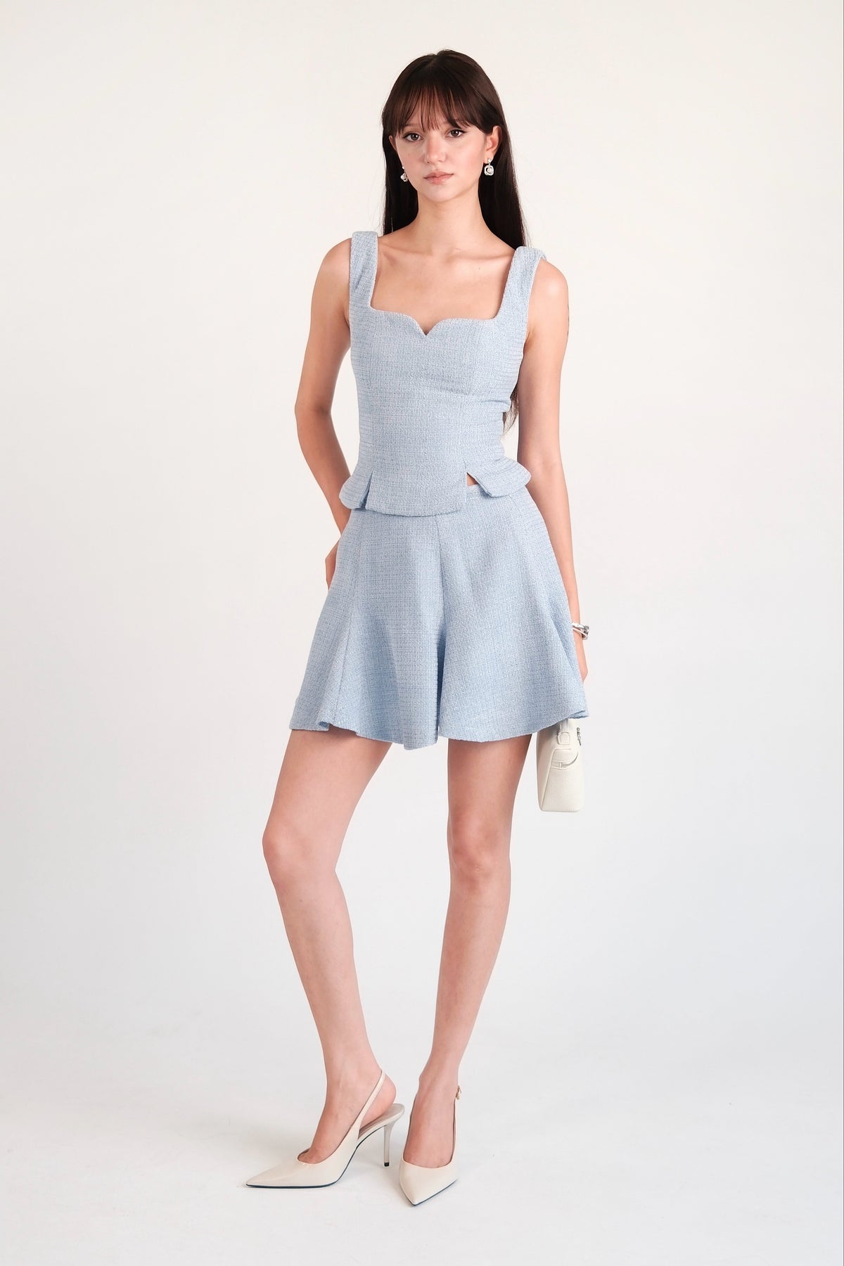 Delphine Mini Skirt Blue