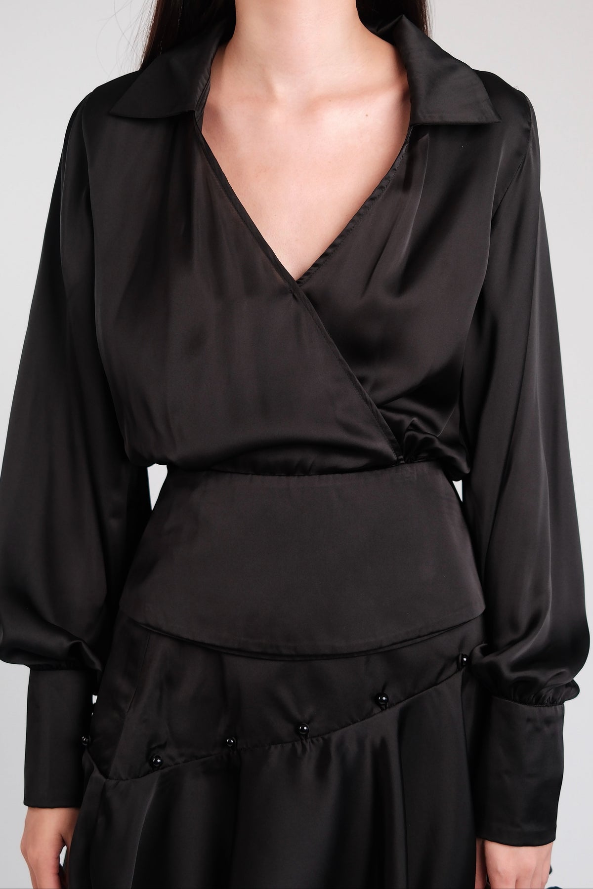 Moonpearl Blouse Black