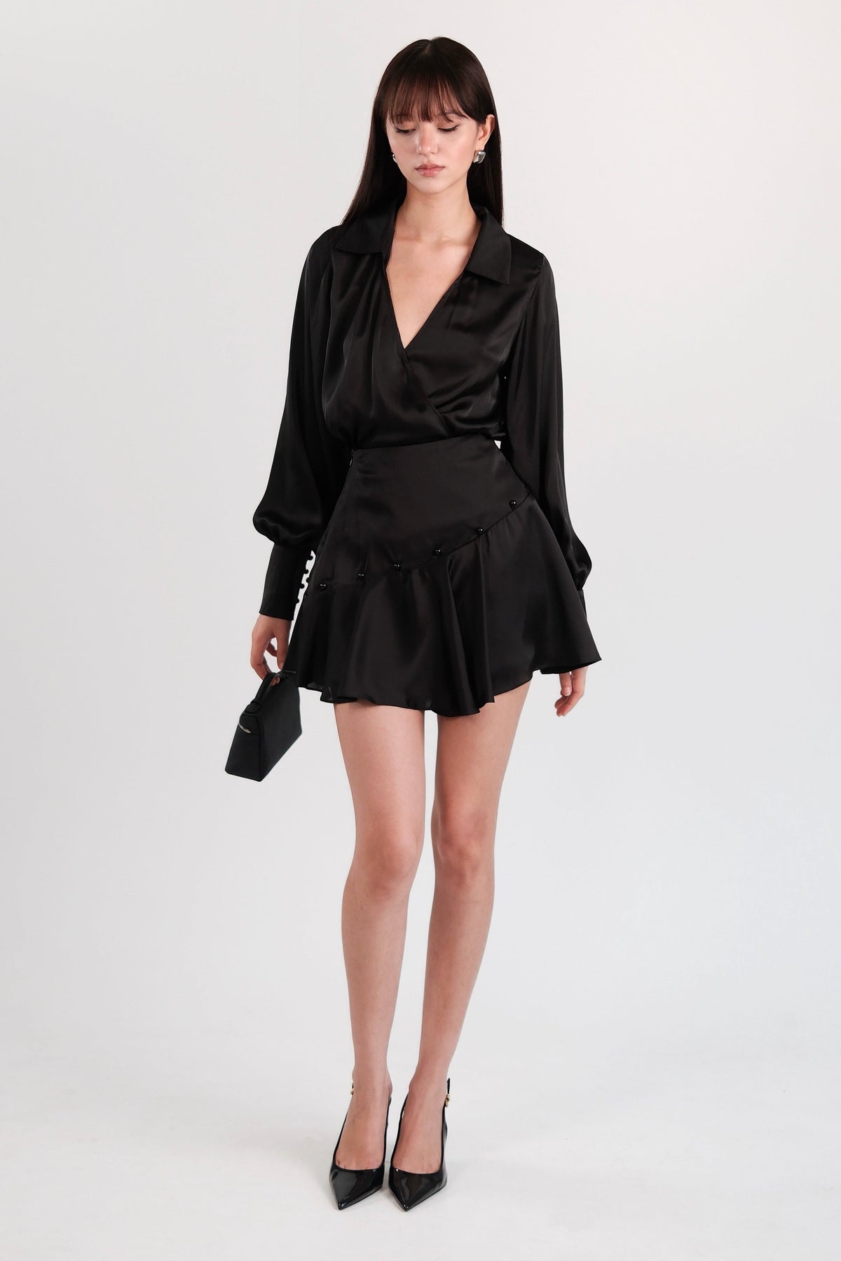 Moonpearl Skirt Black