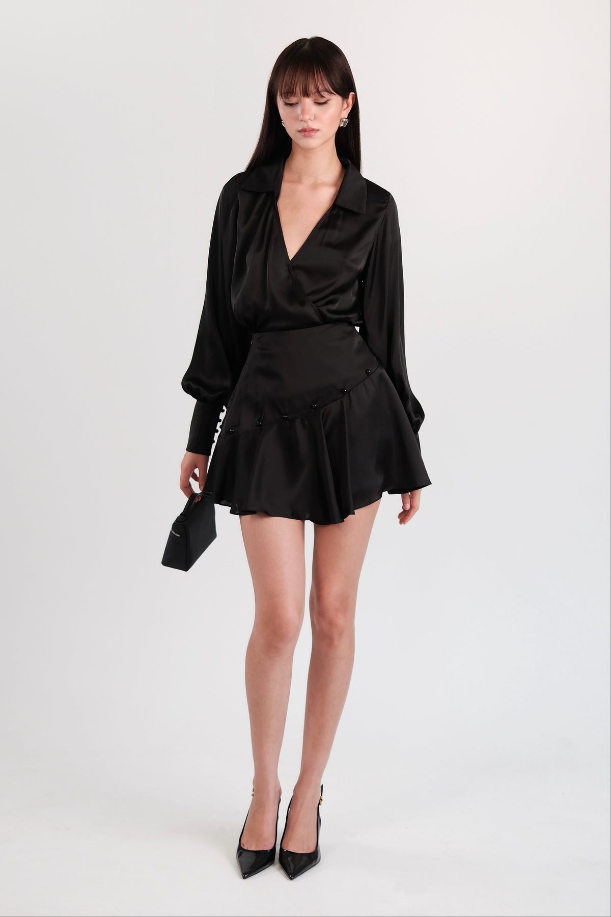 Moonpearl Skirt Black