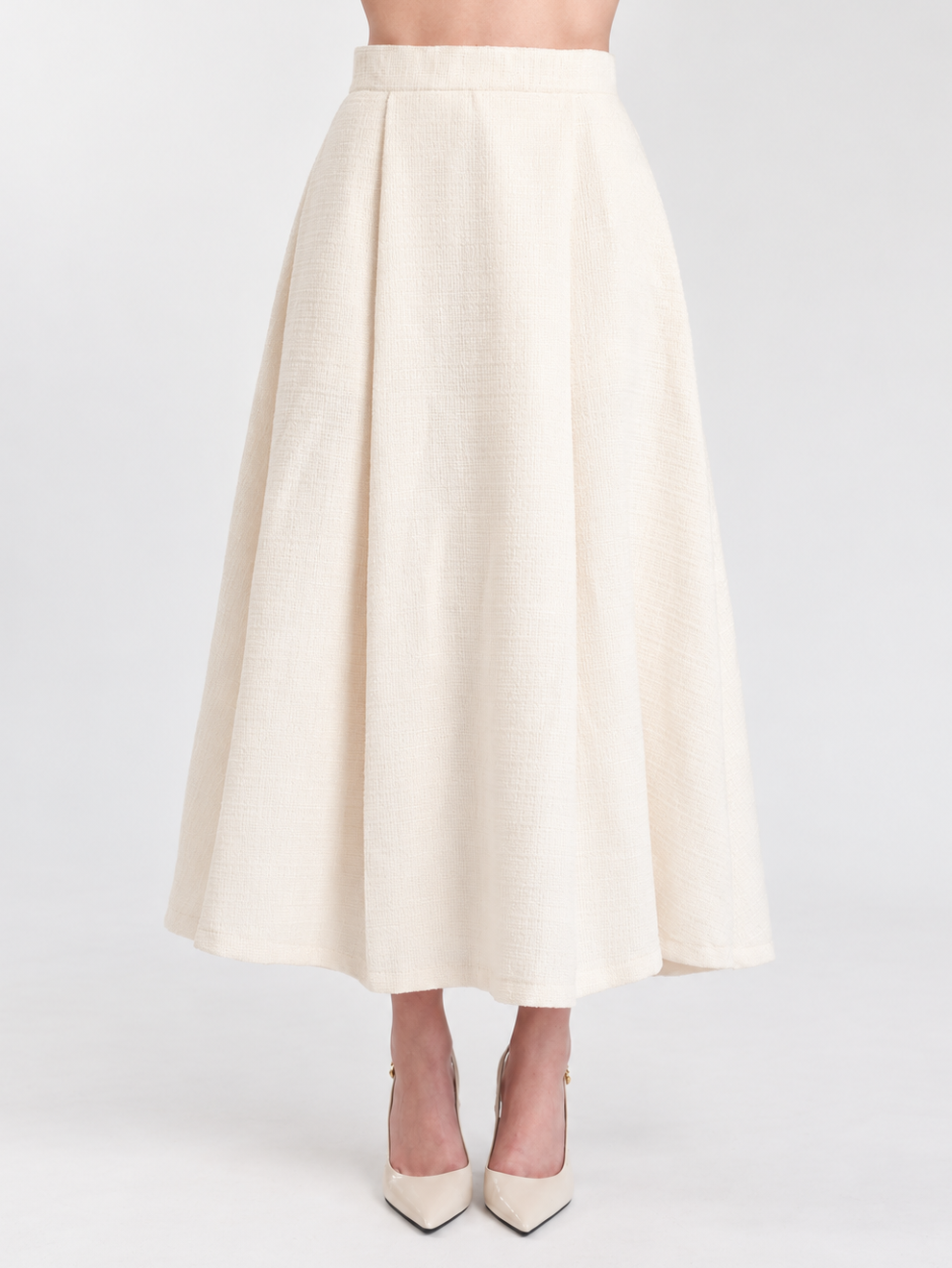 Delphine Maxi Skirt Cream
