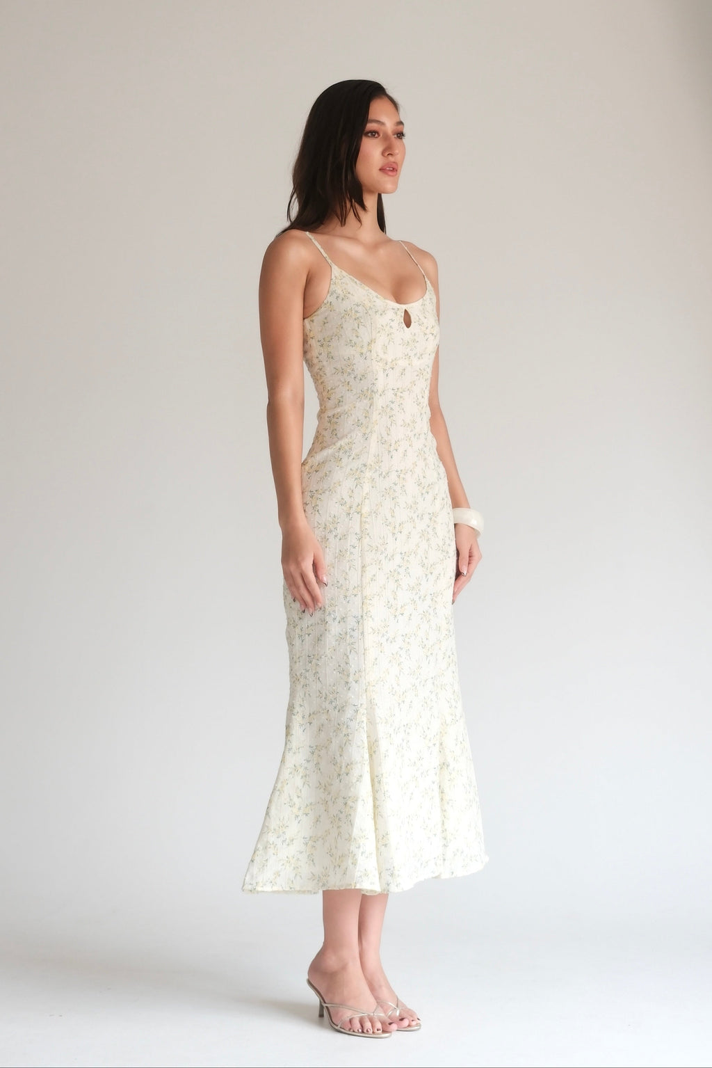 Wildflower Maxi Dress Yellow