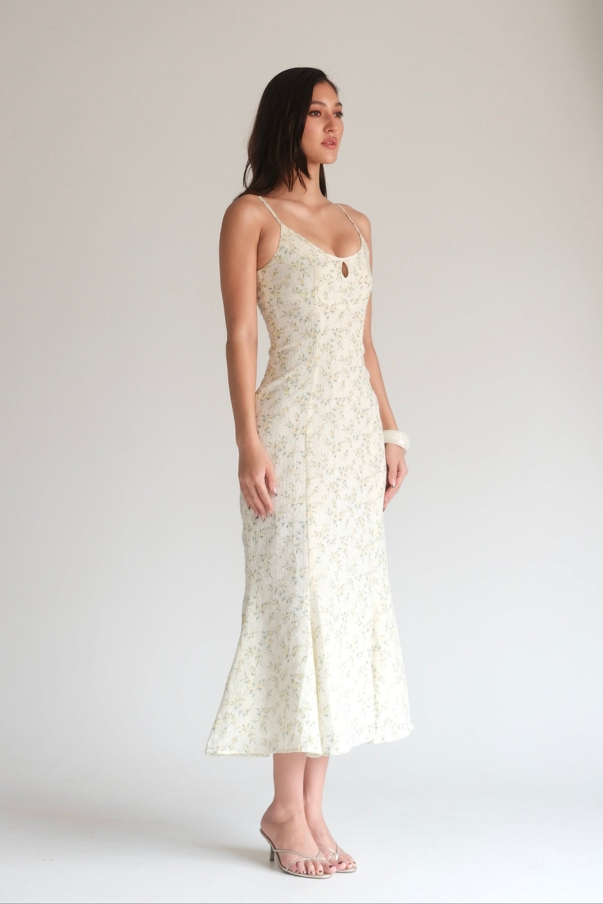Wildflower Maxi Dress Yellow