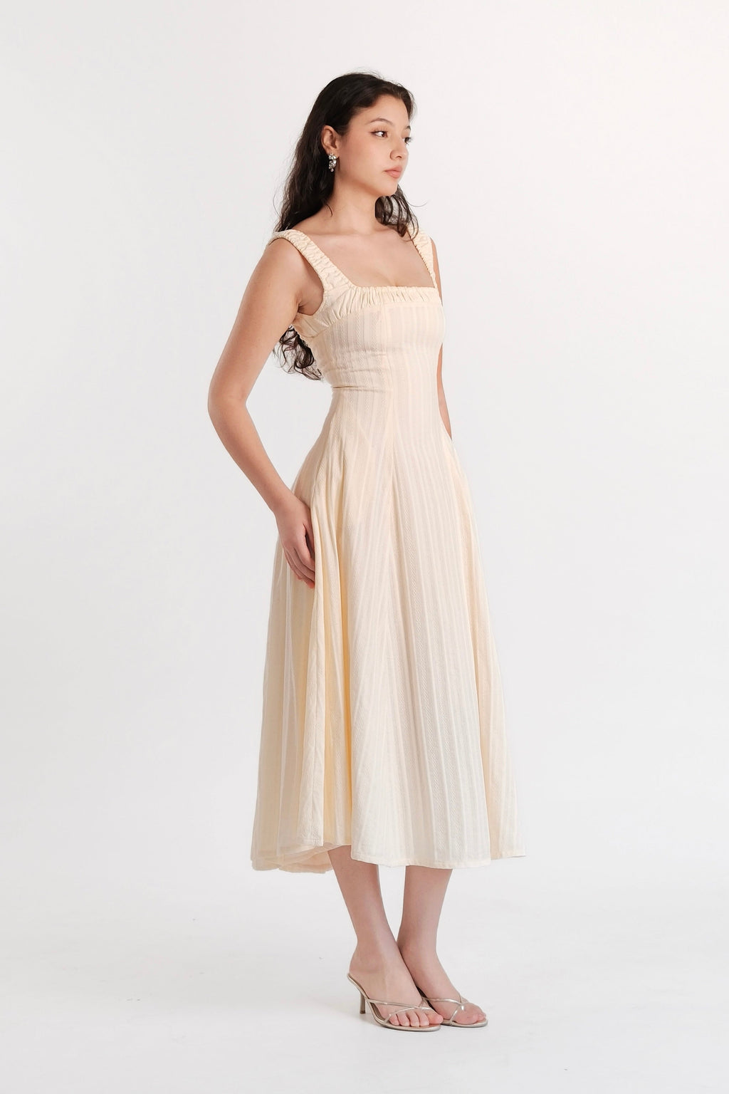 Solene Maxi Dress Cream