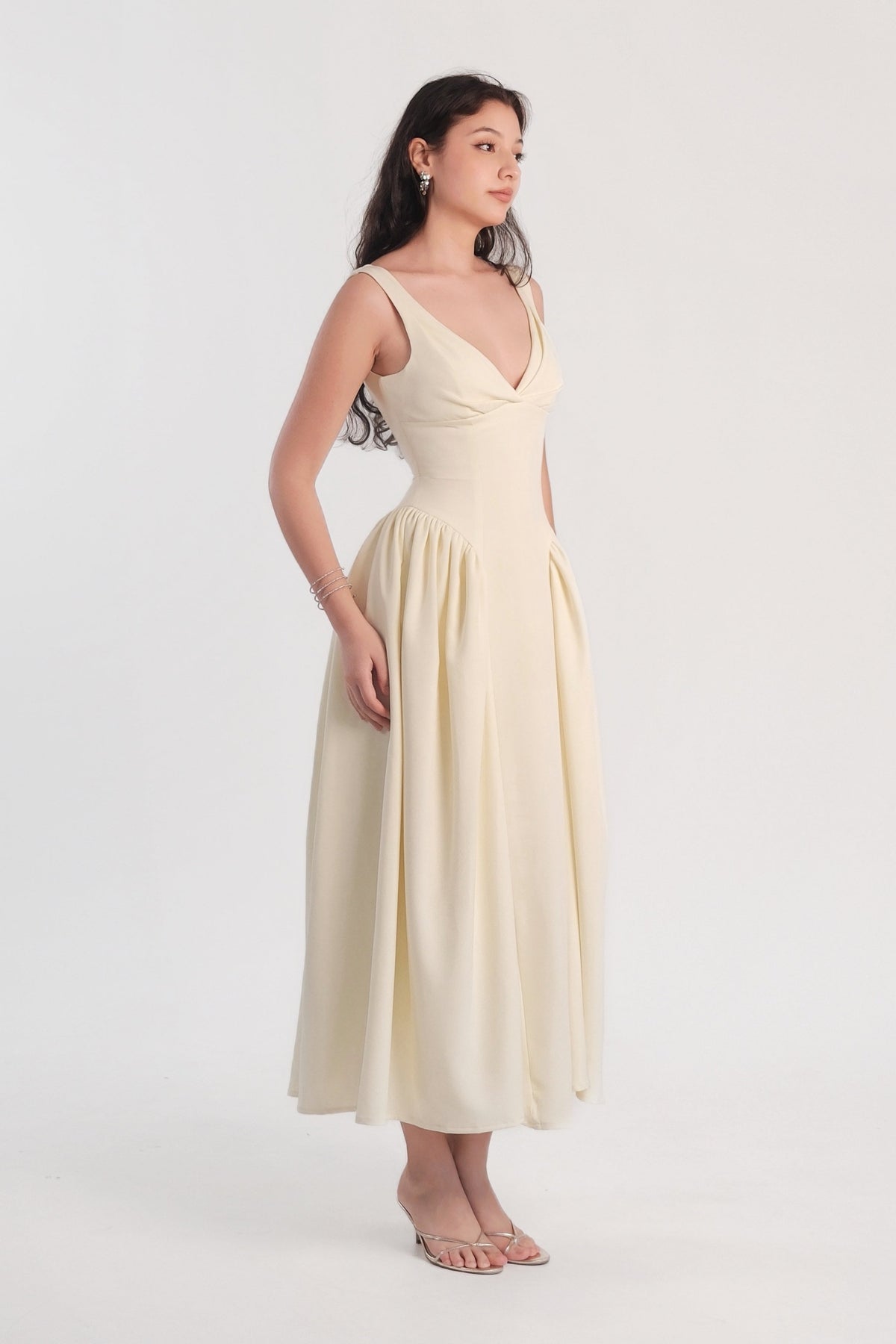 Vivienne Maxi Dress Cream