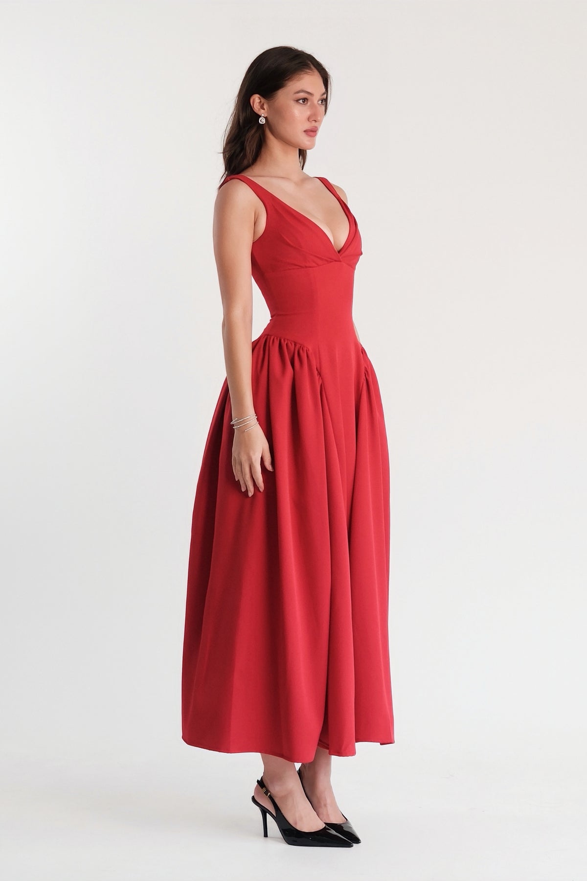 Vivienne Maxi Dress Red