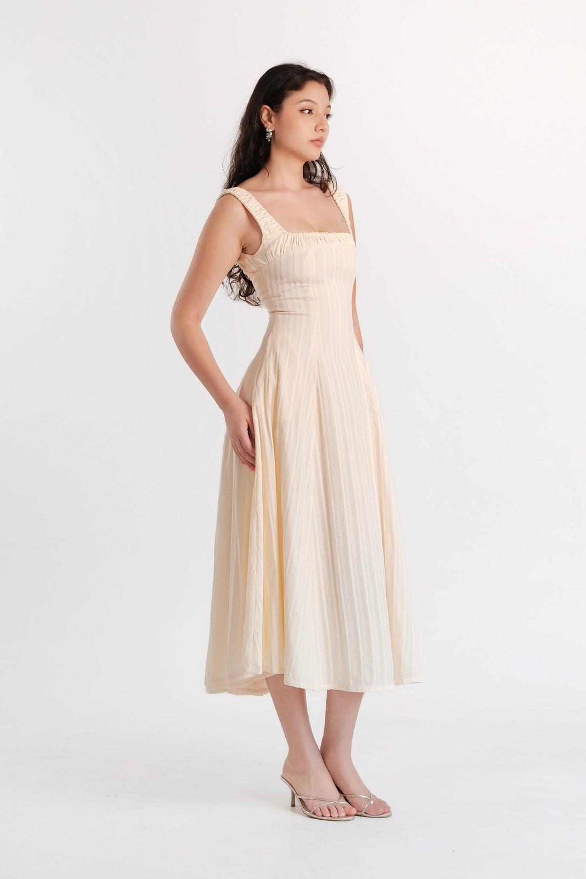 Solene Maxi Dress Cream