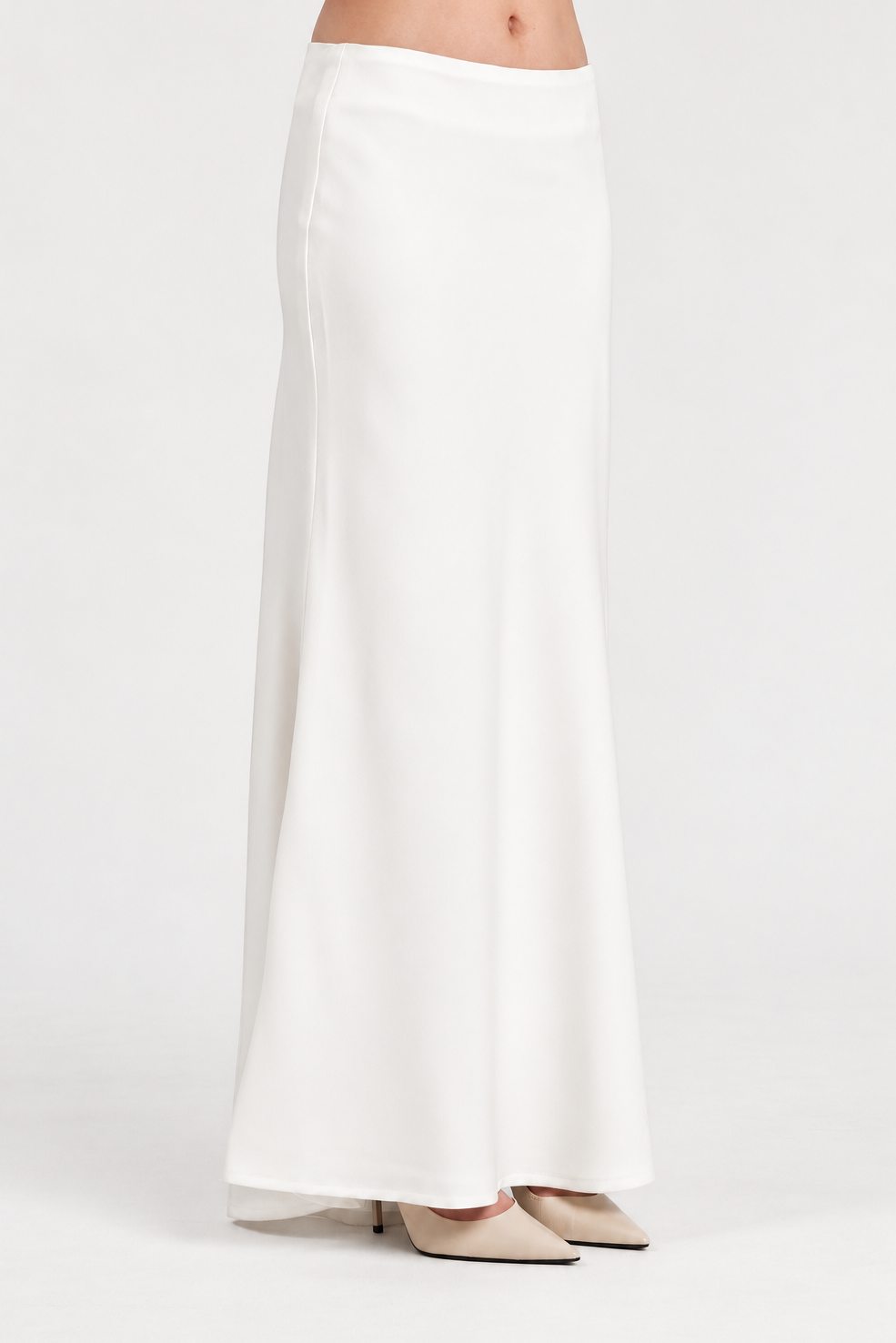 Fish Tail Skirt White