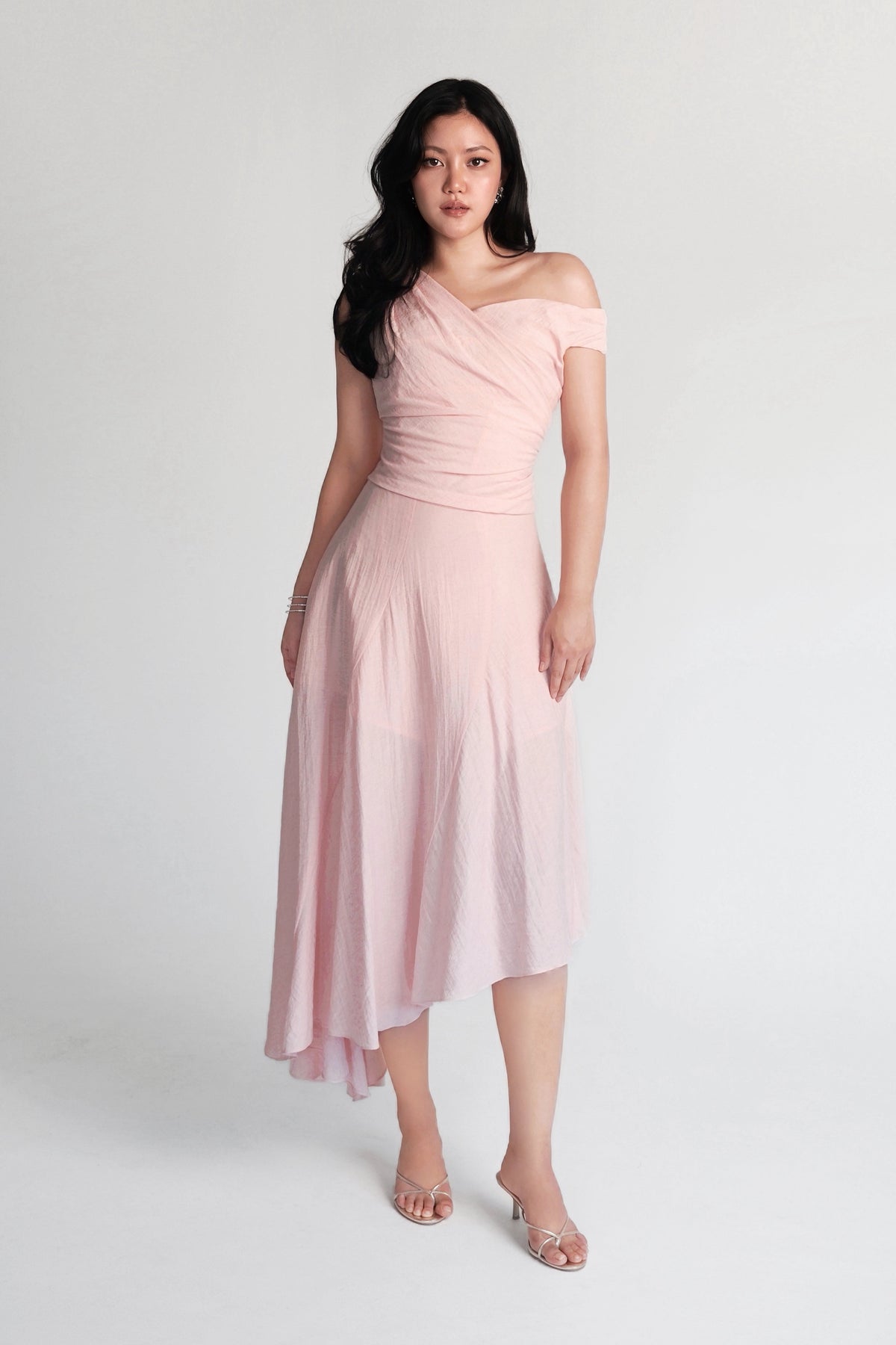 Asymmetric Top Pale Pink