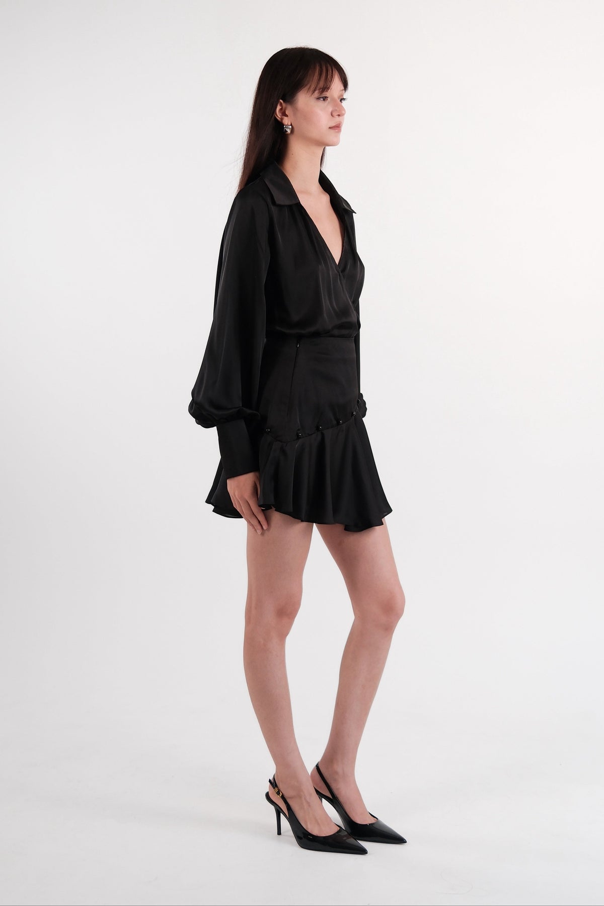 Moonpearl Blouse Black